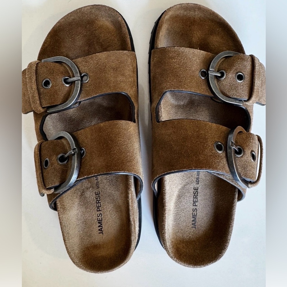 James Perse Suede Sandals 37